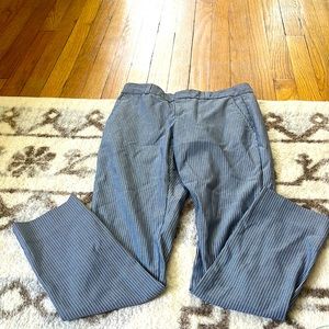 Blue Stripped Banana Republic Pants